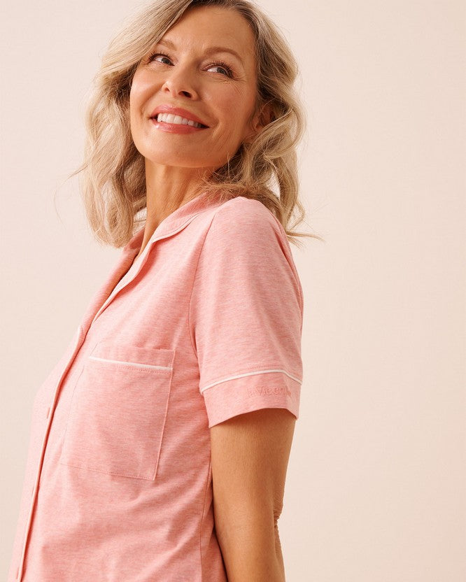 Cotton Elast Essentials Shirt - Pink