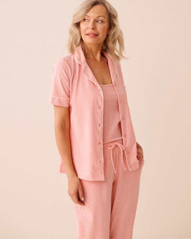 Cotton Elast Essentials Shirt - Pink