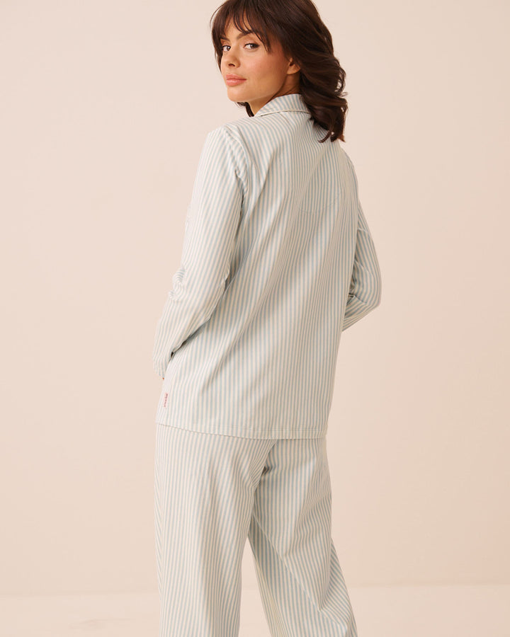 Cotton Long Sleeve Button-down Shirt