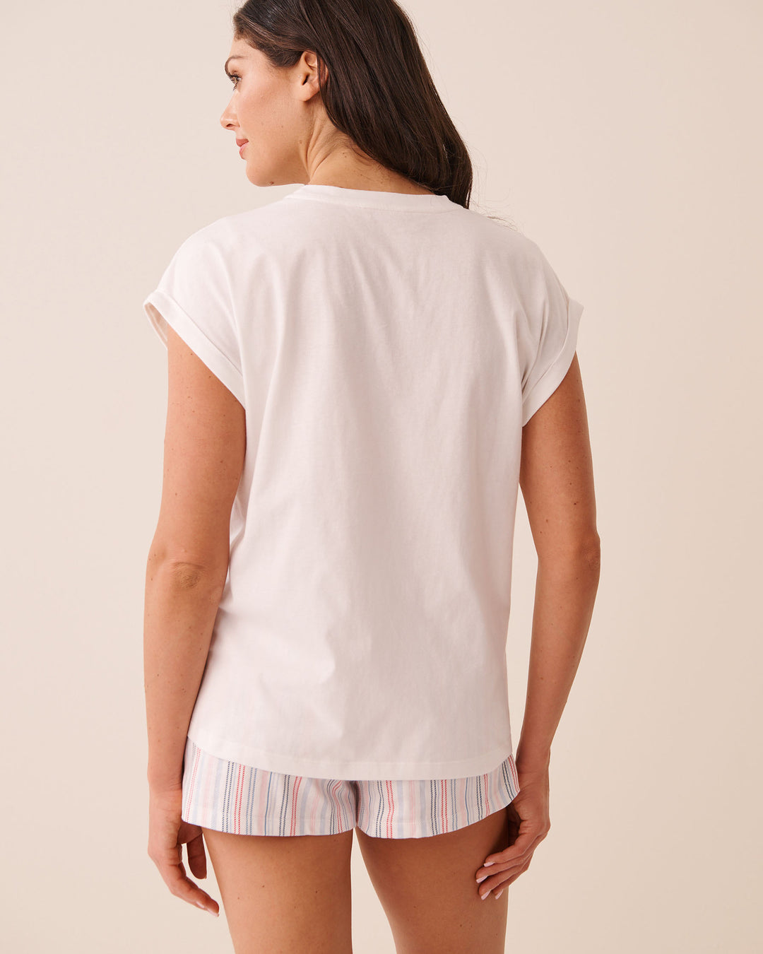 Tomato Print Cotton Short Sleeve T-shirt