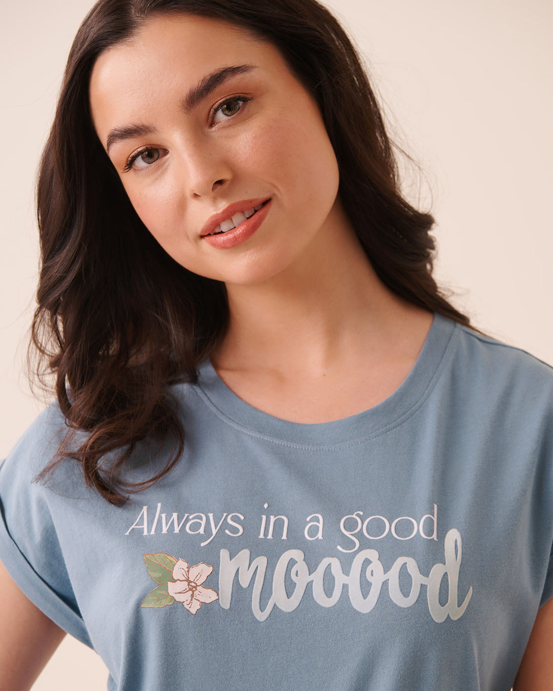 Tomato Print Cotton Short Sleeve T-shirt