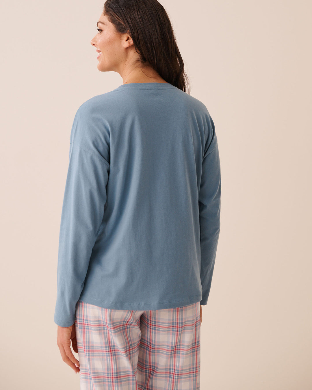 Highland Cow Print Cotton Long Sleeve Shirt
