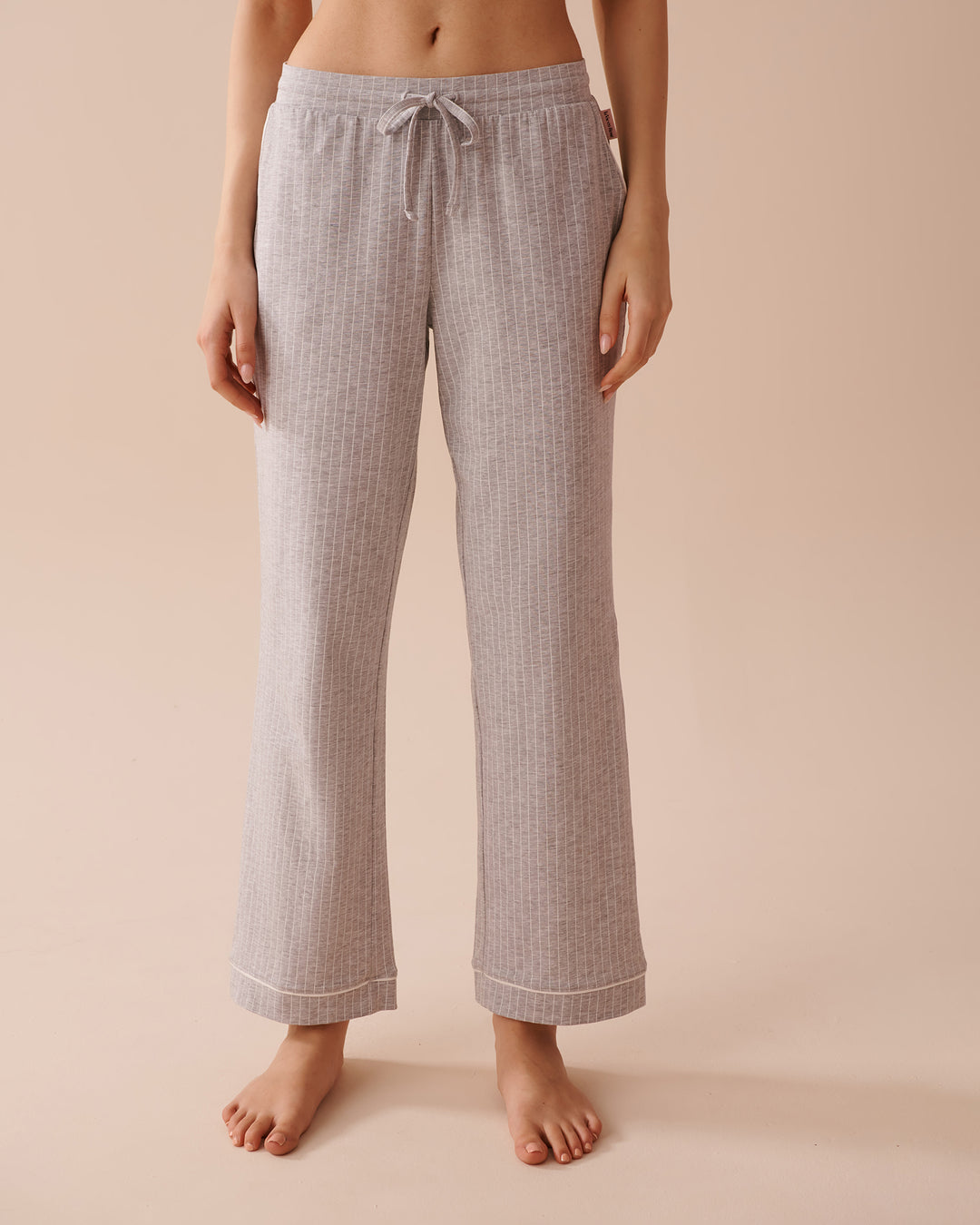 Cotton Pajama Pants - Peachskin Dot