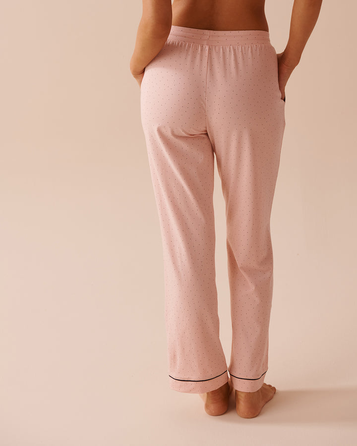 Cotton Pajama Pants - Black Beauty