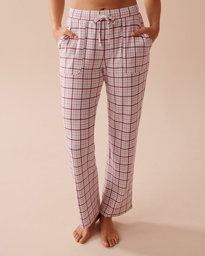 Cupcake Print Recycled Fibers Pajama Pants - Cupcake Wording