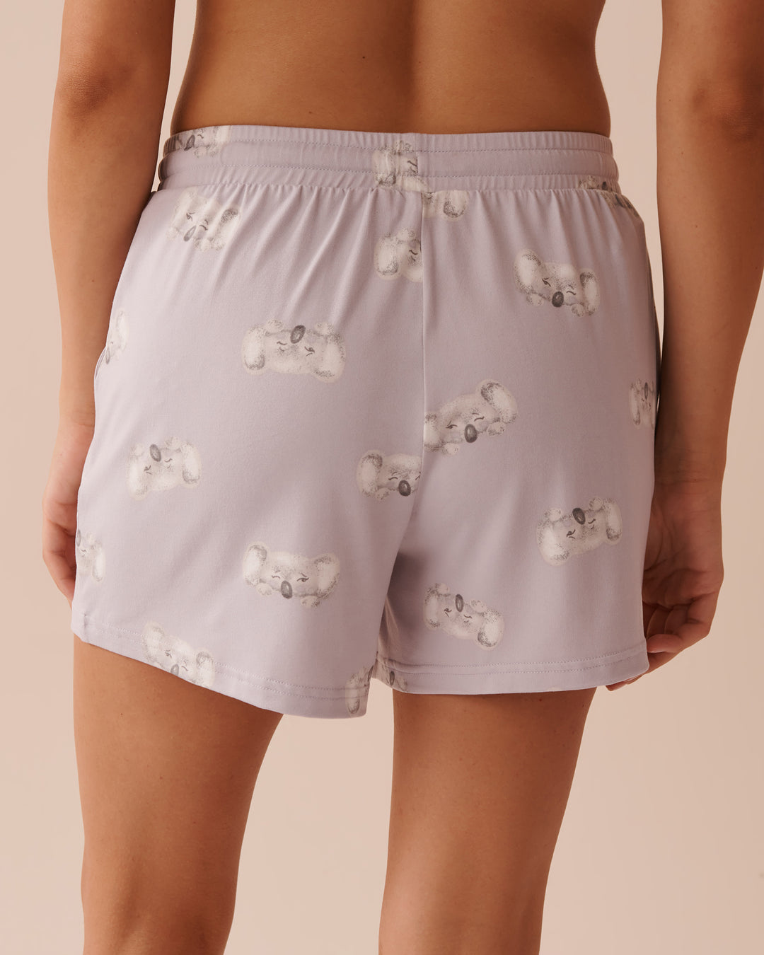 Soothing Stripes Super Soft Pajama Shorts - Hatched Multistripe