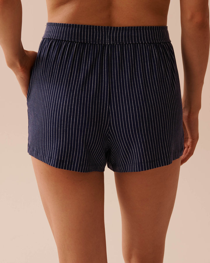 Soft Jersey Shorts - Evening Blue