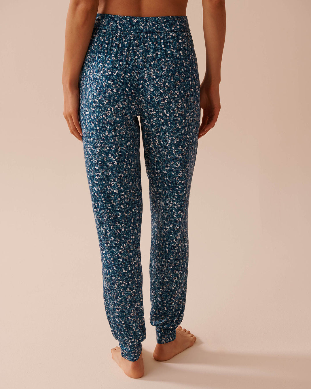 Soft Jersey Jogger Pajama Pants - Ditsy Flowers