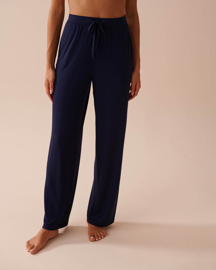 Soft Jersey Pants - Evening Blue