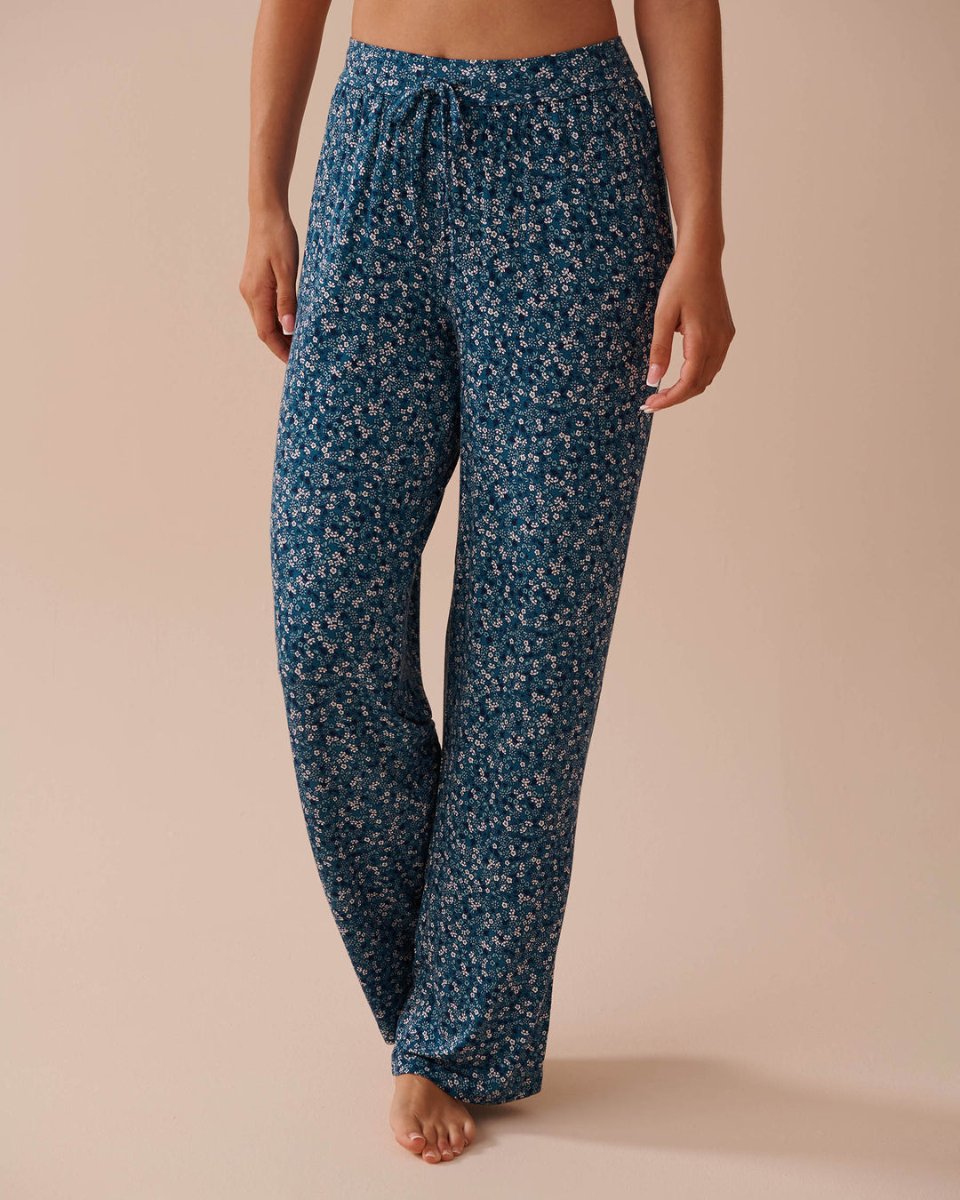 Soft Jersey Pants - Evening Blue