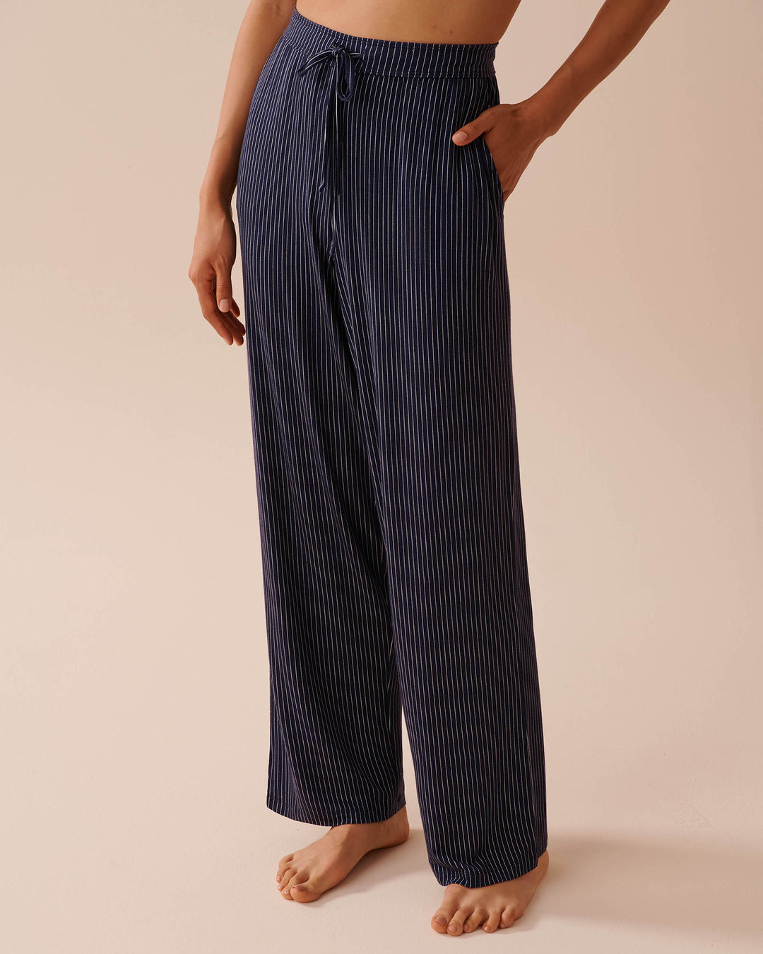 Soft Jersey Pants - Navy Disty Stars