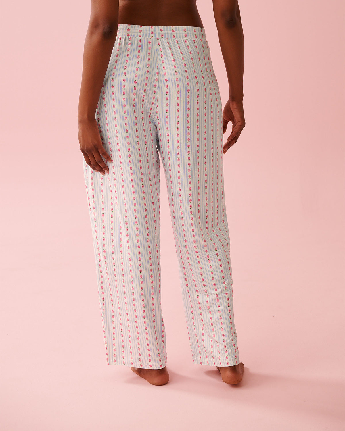 Peachy Dream Rabbit Pant - White