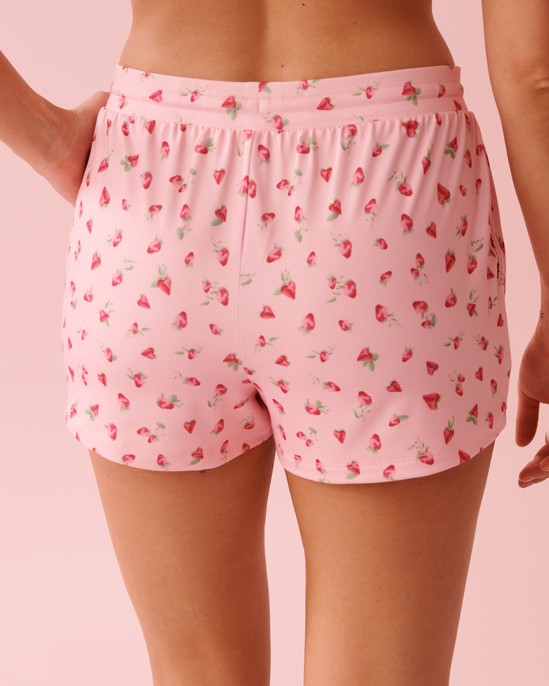 Peachy Dream Teddy Short - Pink