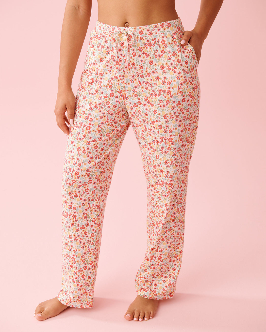 Promo Cotton Pant - White