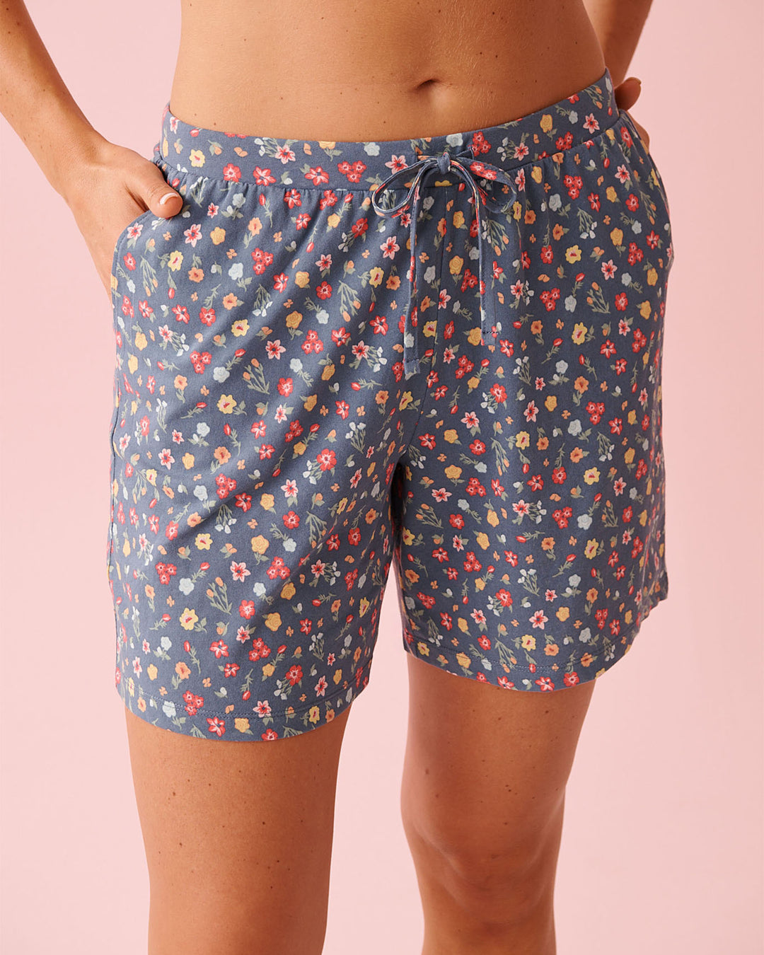 Promo Cotton Bermuda - Blue