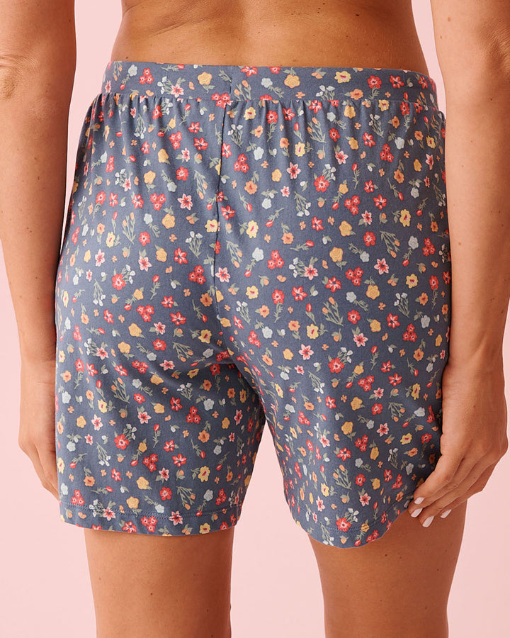 Promo Cotton Bermuda - Blue