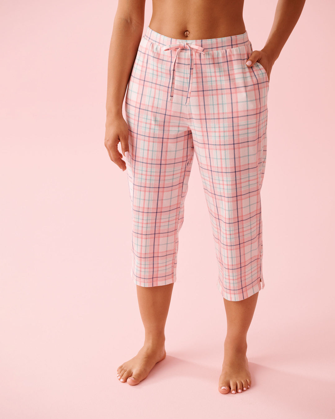 Promo Cotton Capri - Pink