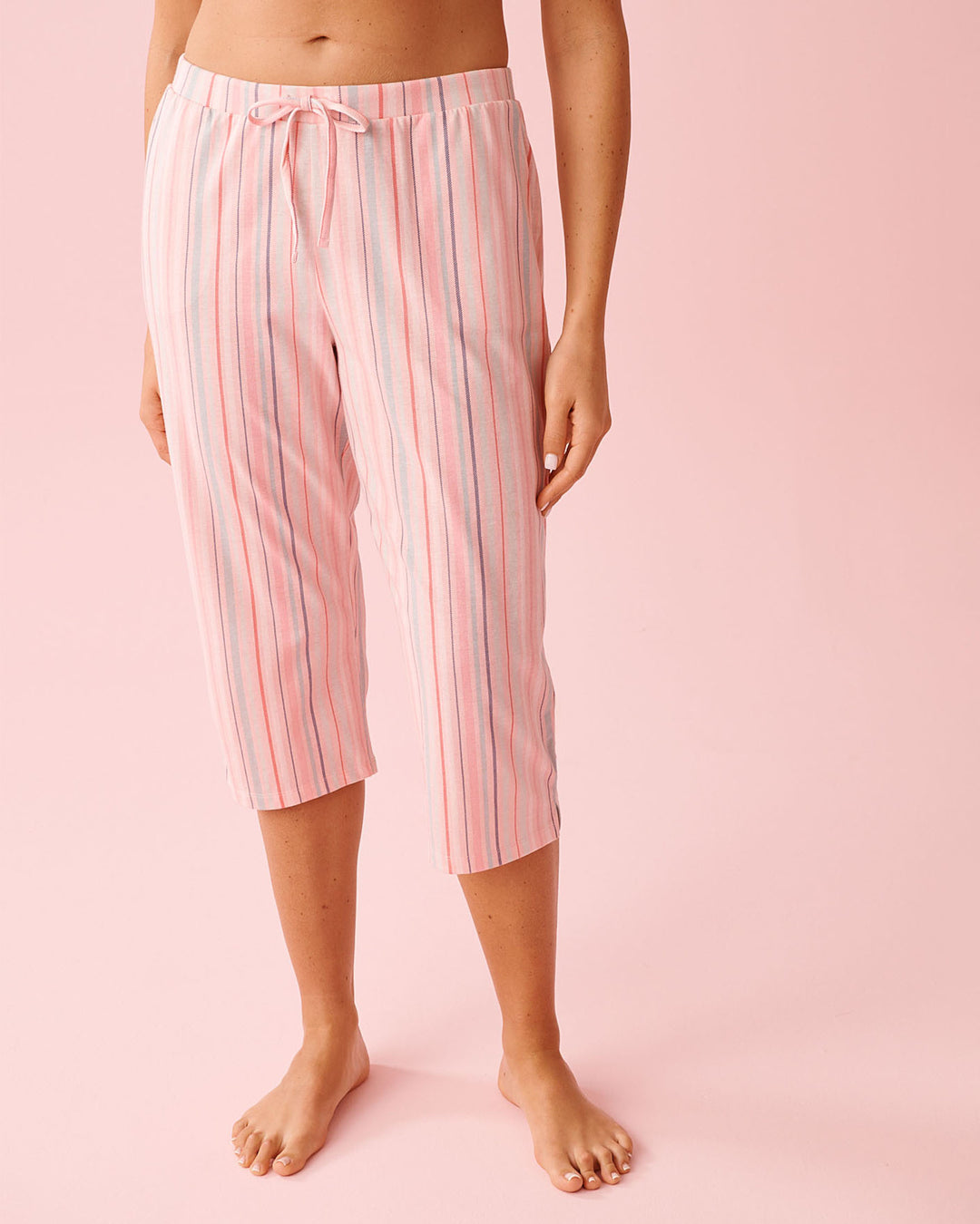 Promo Cotton Capri - Pink
