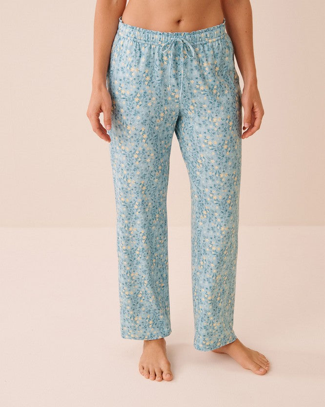 Peachy Dream Brunch Pant - Light Blue