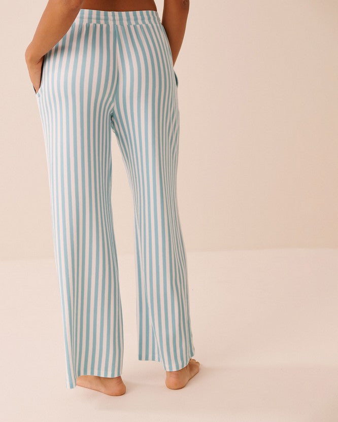 Peachy Dr Brunch Pant Wpiping - Light Blue
