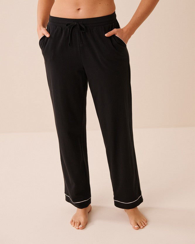 Cotton Elast Essentials Pant - Black