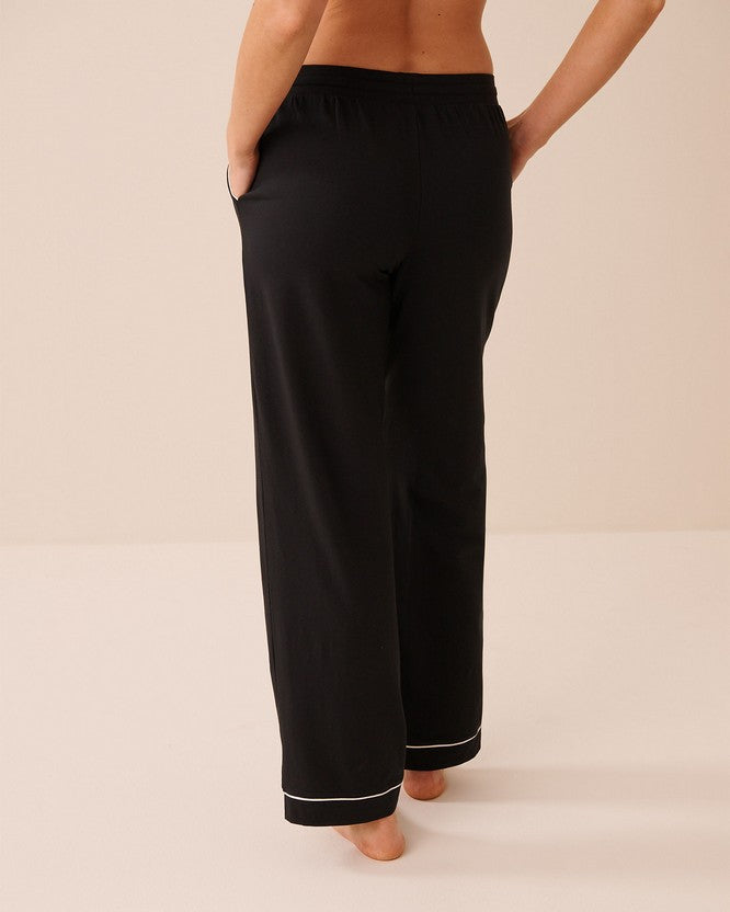 Cotton Elast Essentials Pant - Black