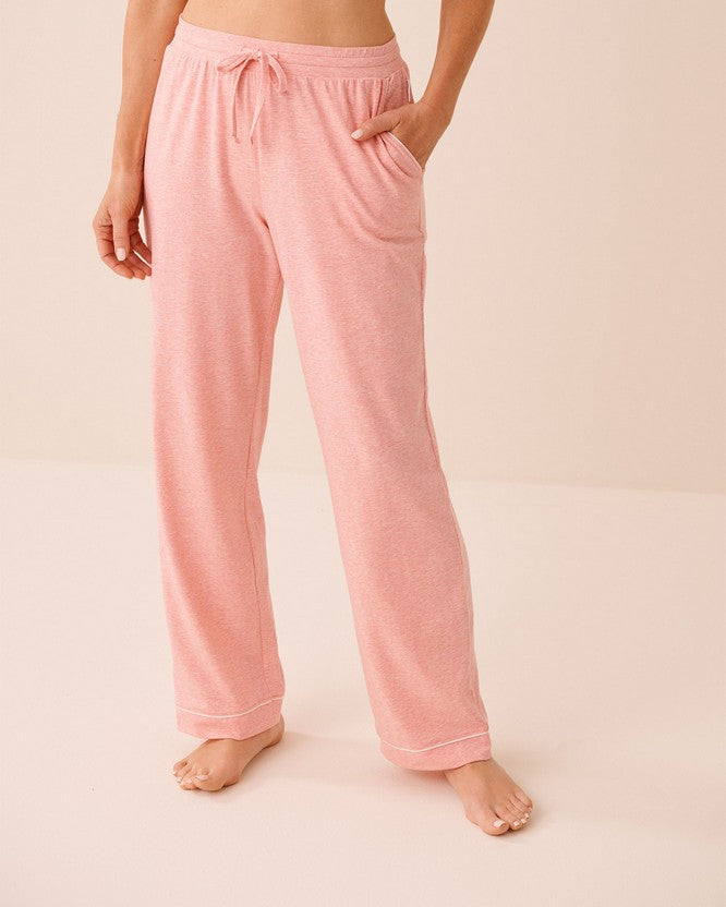Cotton Elast Essentials Pant - Pink
