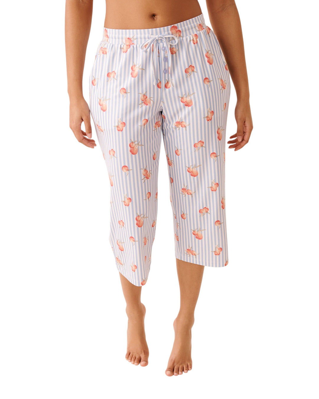 Peachy Dream Peach Capri