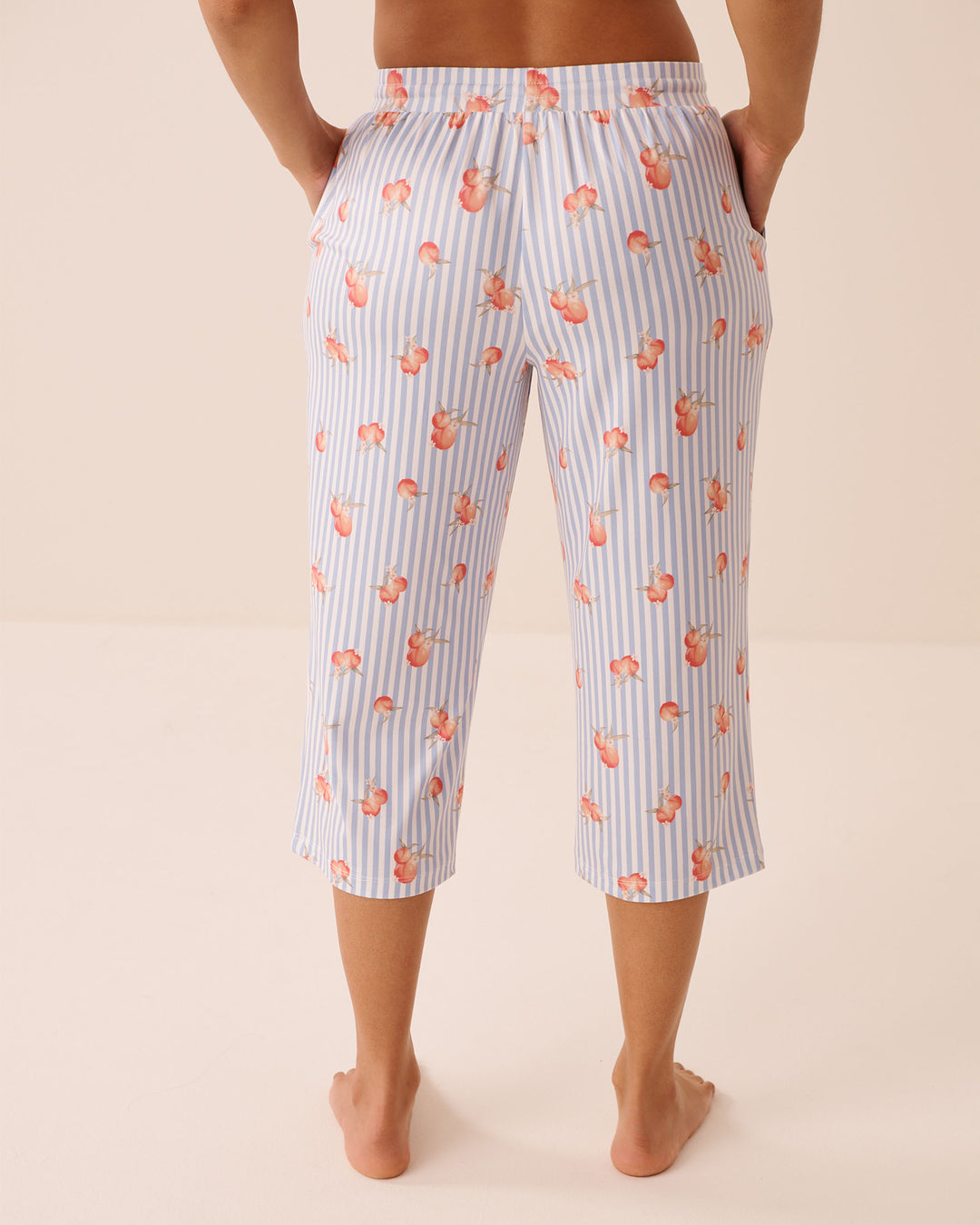 Peachy Dream Peach Capri