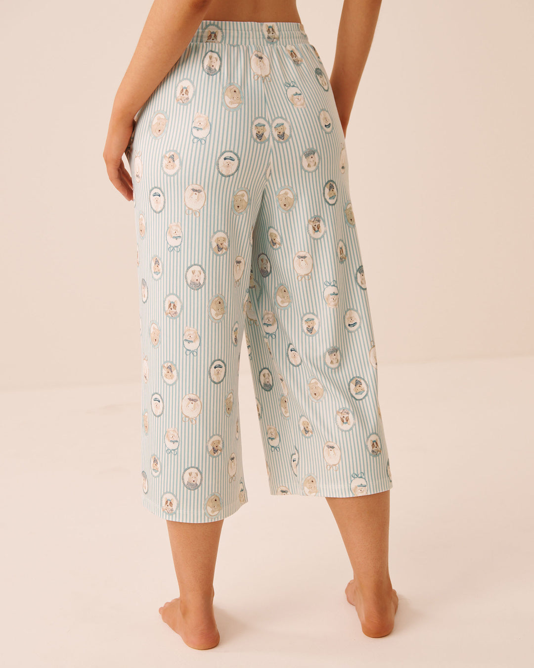 Printed Capri Pyjama Pants