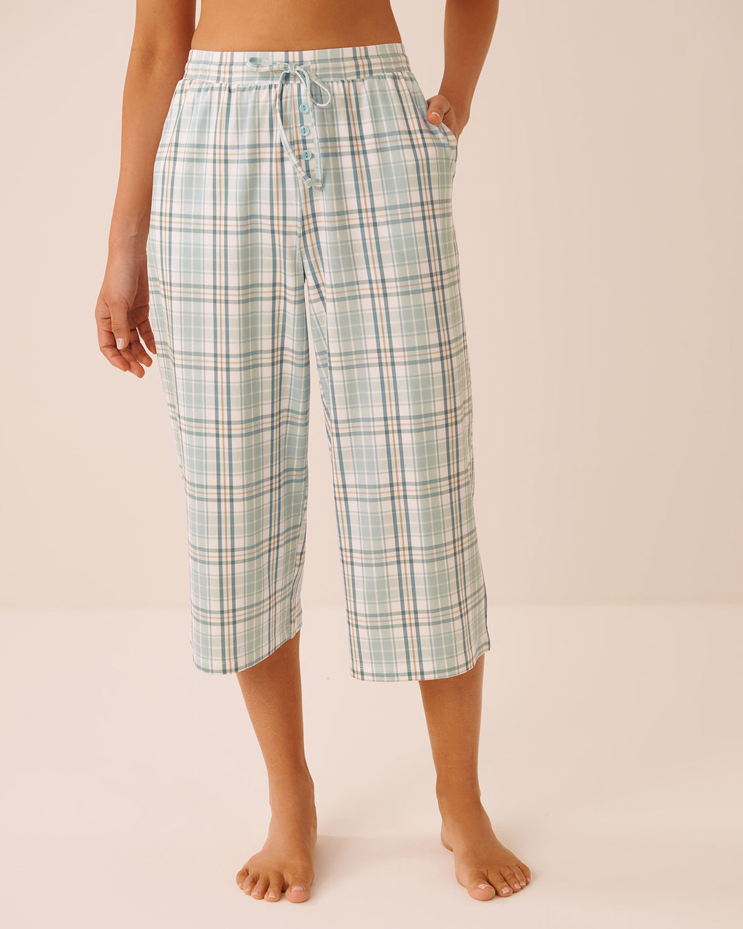 Printed Capri Pyjama Pants