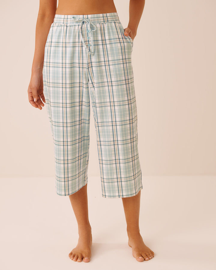 Printed Capri Pyjama Pants