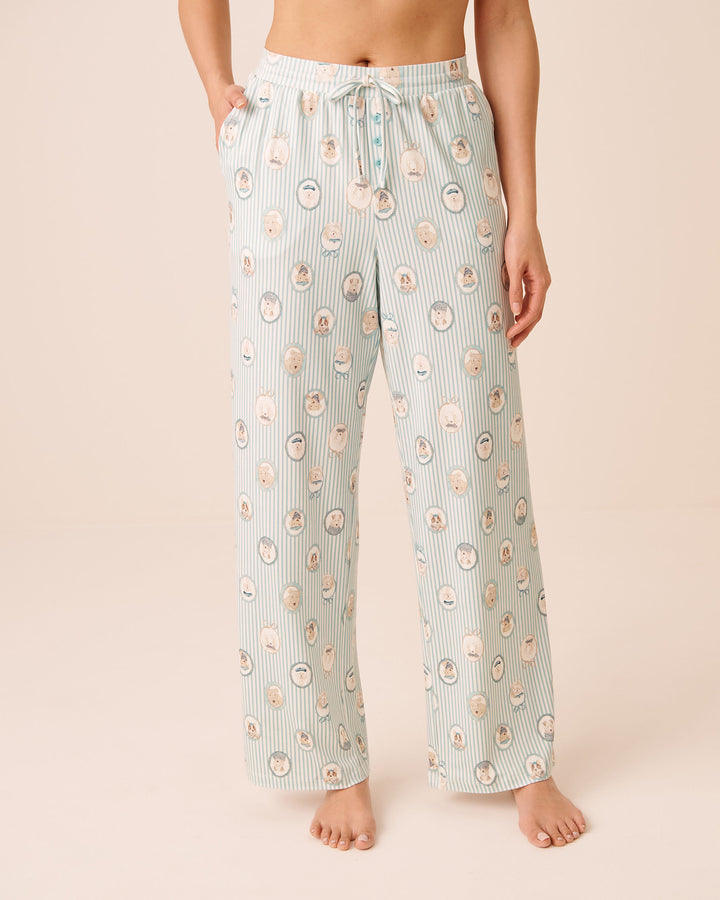 Printed Drawstring Pyjama Pants