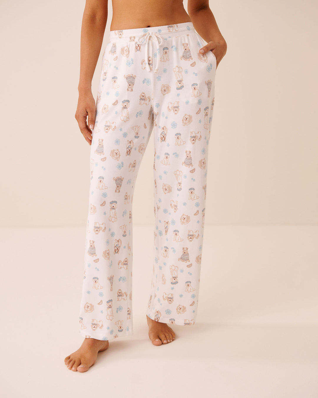 Printed Drawstring Pyjama Pants
