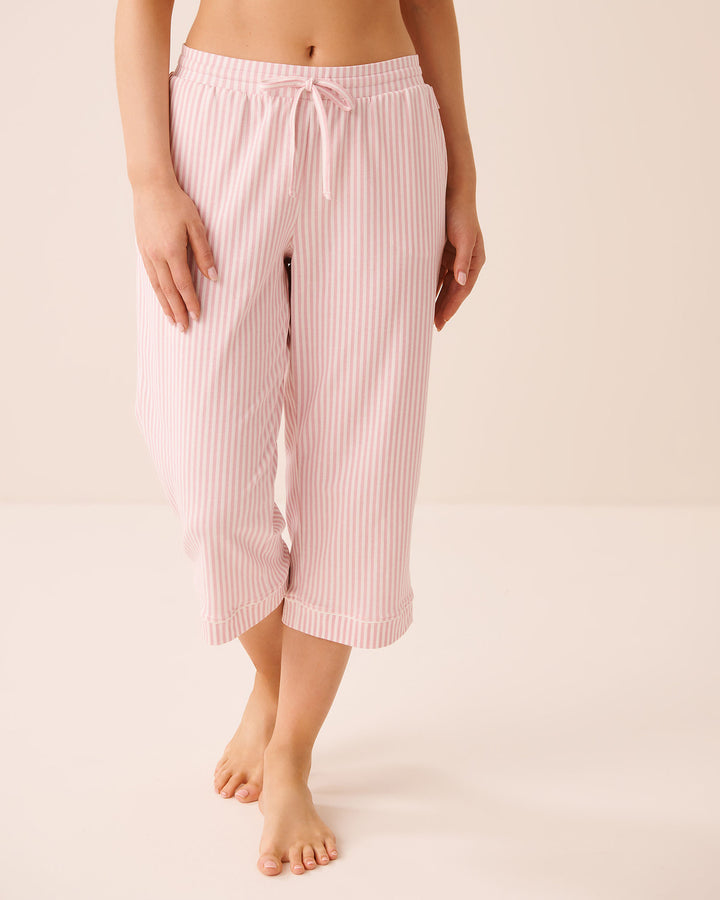 Cotton Pajama Capris