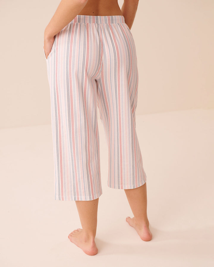 Tomato Print Cotton Pyjama Capris