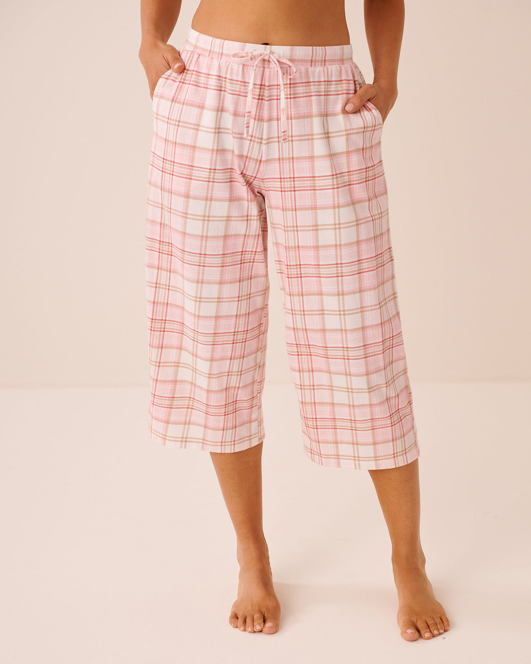 Tomato Print Cotton Pyjama Capris