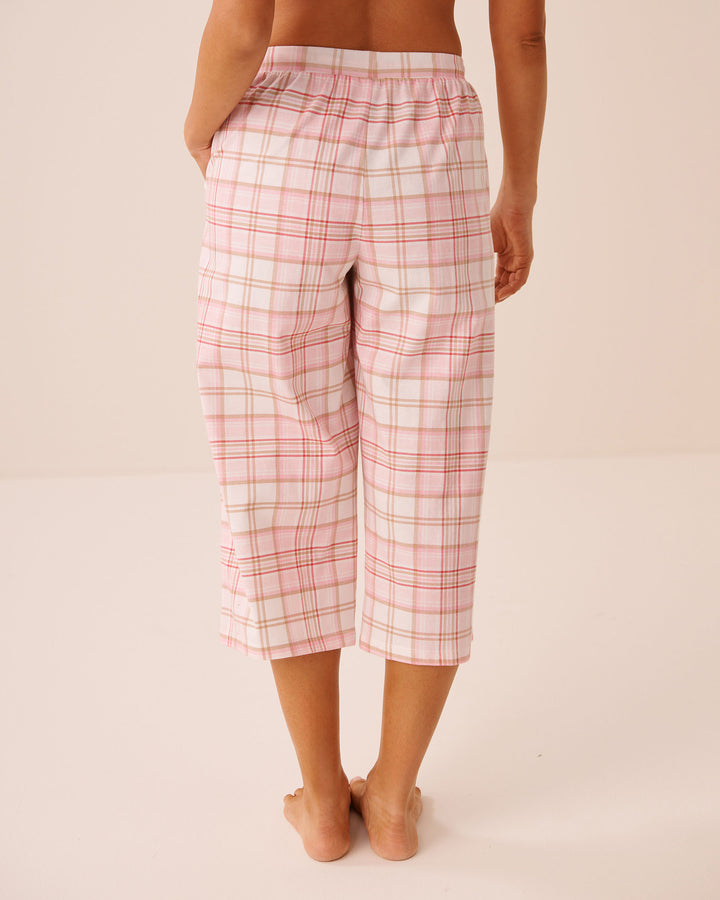 Tomato Print Cotton Pyjama Capris