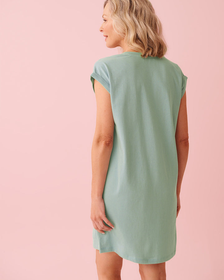 Promo Cotton Sleepshirt - Blue