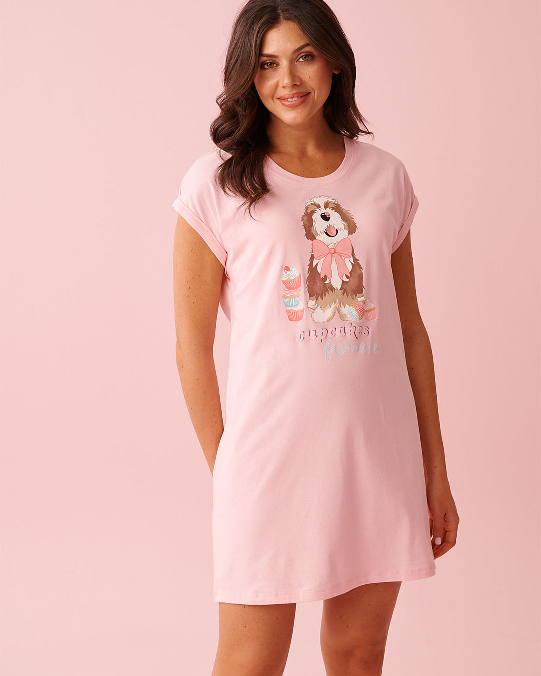 Promo Cotton Sleepshirt - Pink