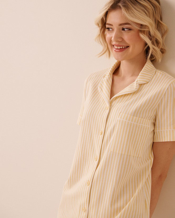 Cotton E Essentials Sleepshirt - Light Yellow