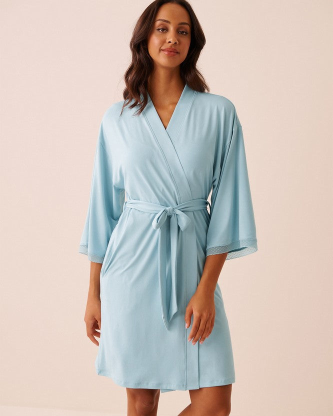 Tiffany Peachy Dream Kimono - White