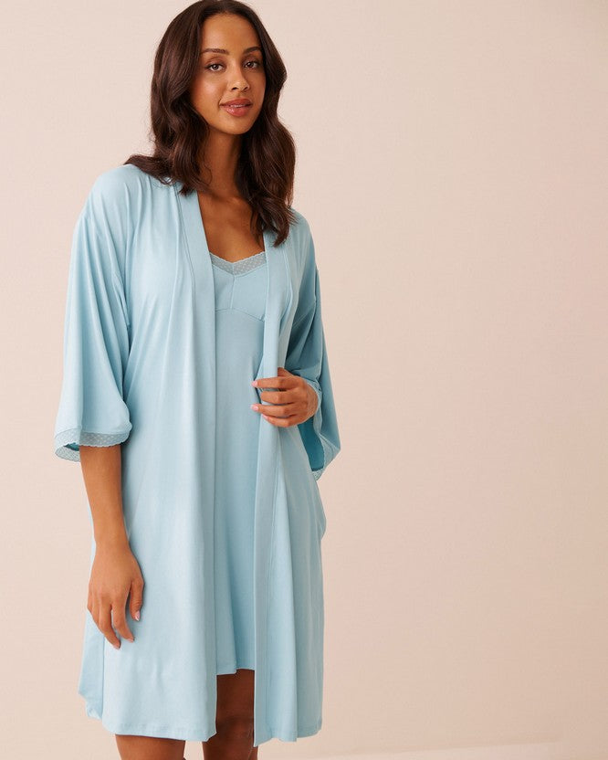Tiffany Peachy Dream Kimono - White