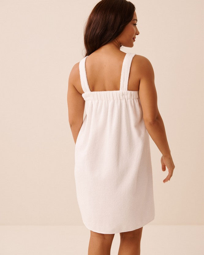 Wrap Set Loop Terry - White