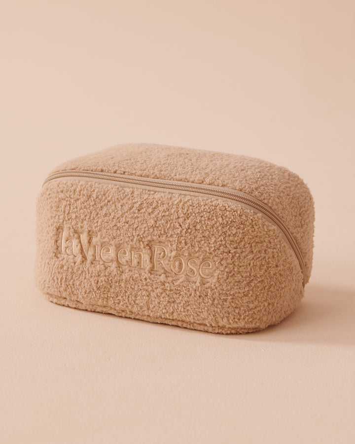 Sherpa Cosmetic Bag - Black Beauty