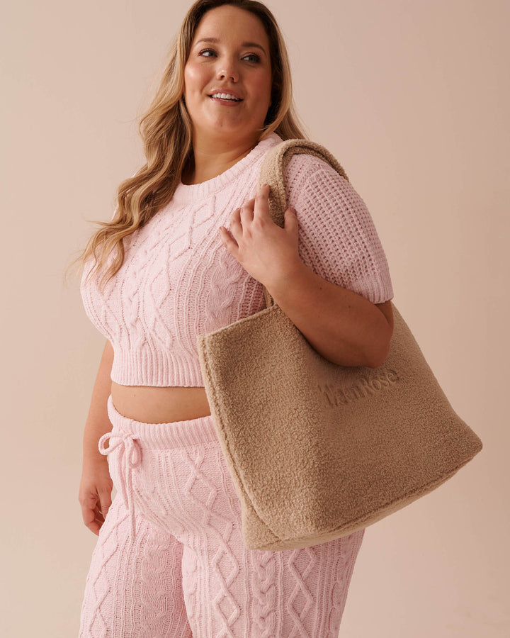 Sherpa Tote Bag - Doeskin