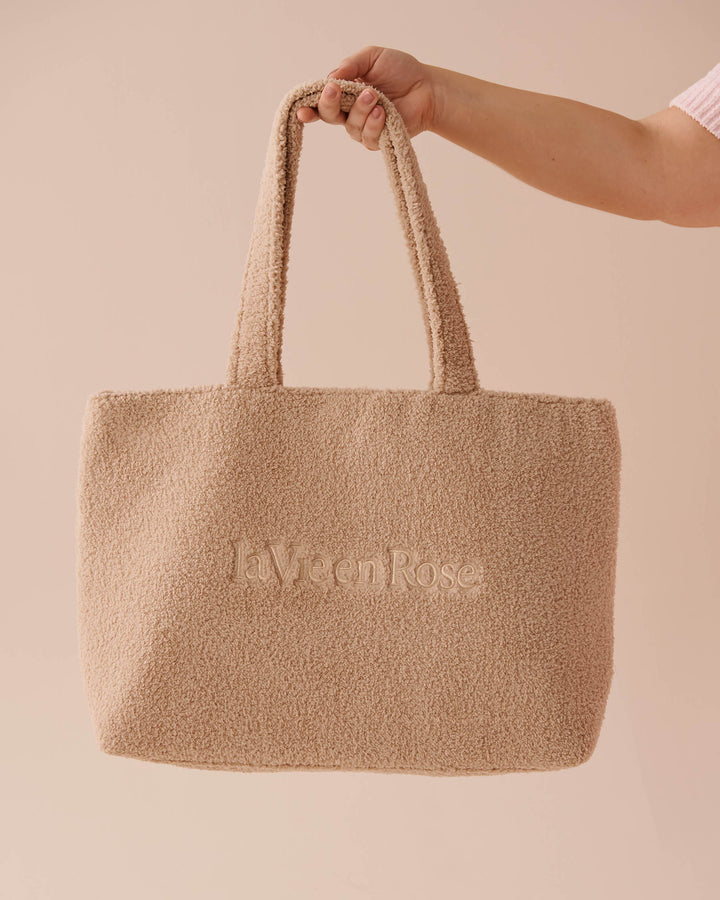 Sherpa Tote Bag - Black Beauty