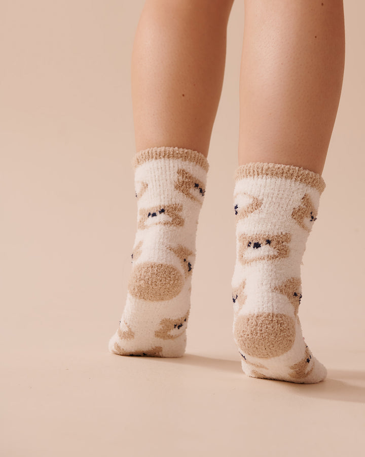 Soft Plush Socks - Evening Haze Koala