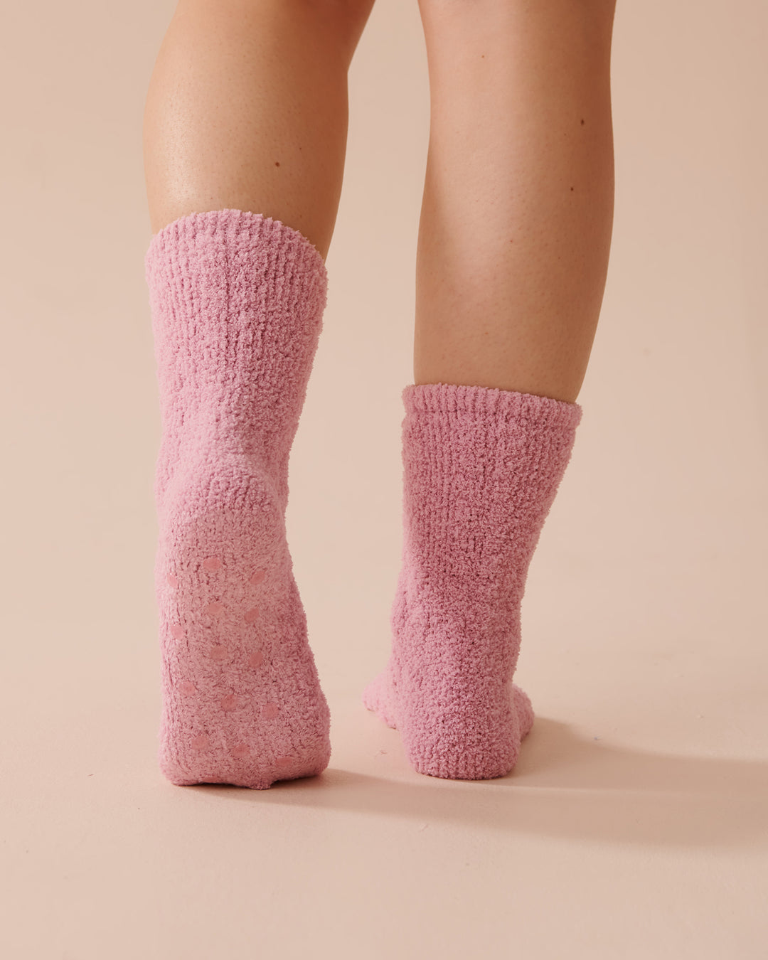 Soft Plush Socks - Forever Blue Cable