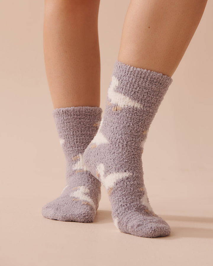 Soft Plush Socks - Evening Haze Koala
